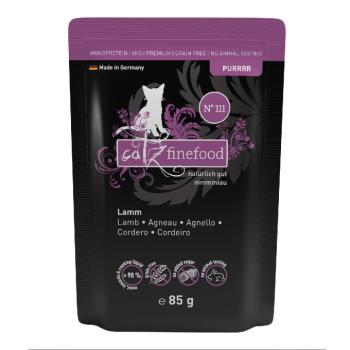 8x85g catz finefood Pure bárány tasakos nedves macskatáp kép