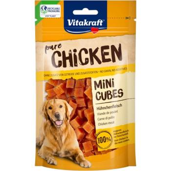 80g Vitakraft Mini Cubes csirke kutyasnack kép