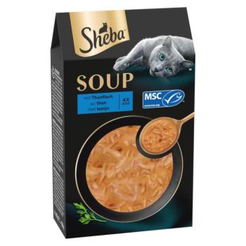 80x40g Sheba Classic Soup tonhal nedves macskatáp kép