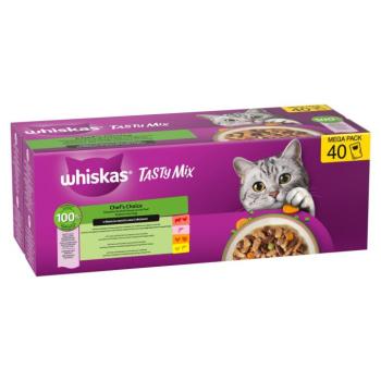80x85g Whiskas Tasty Mix A séf ajánlata nedves macskatáp kép