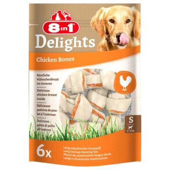 840g, 24db 8in1 Delights csirke S rágócsont kutyasnack kép