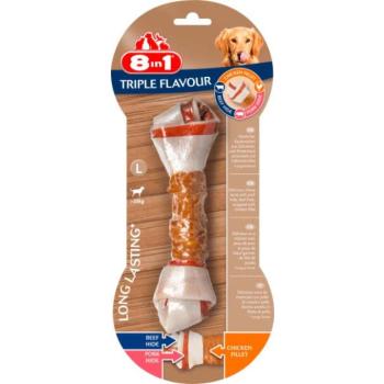 8In1 Triple Flavour rágócsont L 1 db 85 g kép
