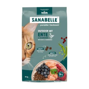8kg Sanabelle Outdoor kacsa száraz macskatáp kép