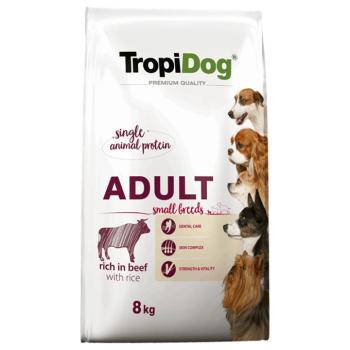 8kg Tropidog Premium Adult Small marha & rizs száraz kutyatáp kép