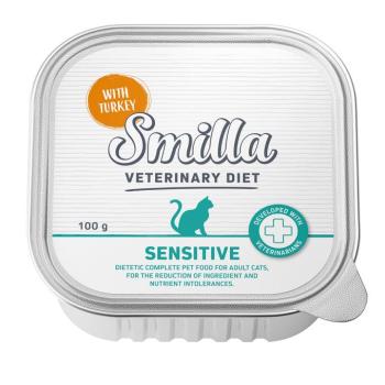 8x100g Smilla Veterinary Diet Sensitive pulyka nedves macskatáp kép