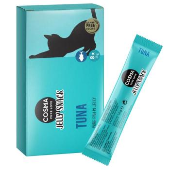 8x14g Cosma Jelly tonhal Snack aszpikos jutalomfalat macskáknak kép