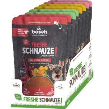 8x250g Freshe Schnauze nedves kutyatáp mix változattal