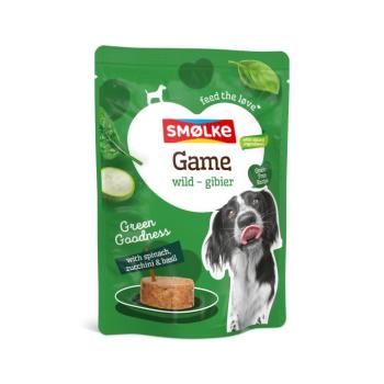 8x300g Smølke Vad tasakos nedves kutyatáp kép