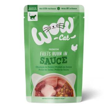 8x85g WOW Cat csirke nedves macskatáp kép