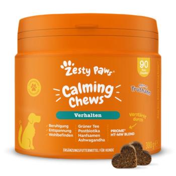 90db Zesty Paws Calming Chews pulyka étrendkiegészítő kutyáknak kép