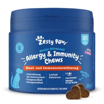 90db Zesty Paws Senior Aller-Immune lazac étrendkiegészítő kutyáknak kép