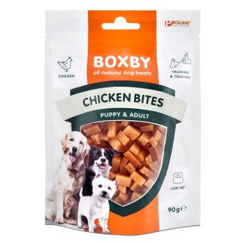 90g Boxby Chicken Bites csirke & hal étrend-kiegészítő eledel kutyáknak kép