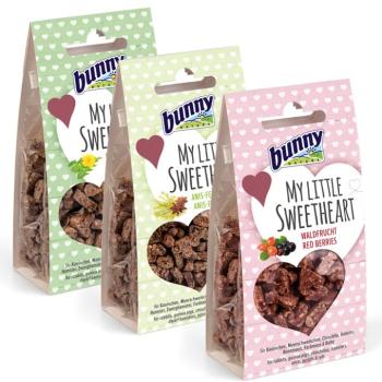 90g Bunny My Little Sweetheart vegyes csomag, 3 fajta, rágcsálósnack kép
