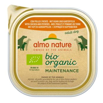 9x300g Almo Nature Daily Menu bio kutyatáp- Bio csirke & bio burgonya kép