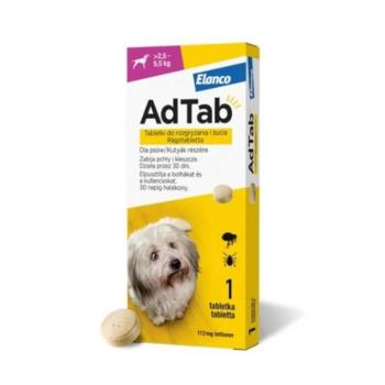 AdTab Rágótabletta Kutyák részére 2,5-5,5 kg 1db kép