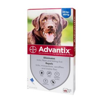 Advantix spot on 4 ml; 25-40 kg 4X kép