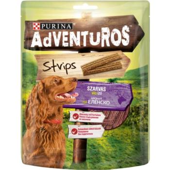 Adventuros Strips szarvas és vad ízű 90 g