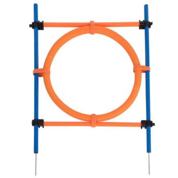 Agility Fun & Sport akadálykarika kutyáknak Ø kb. 55 cm teljes szettben kép