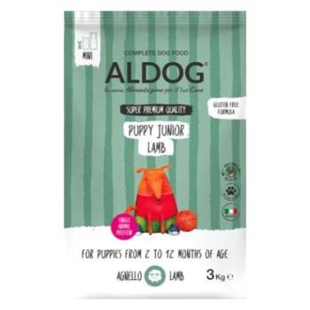 Aldog Puppy-Junior Mini Lamb 3 kg kutyatáp kép