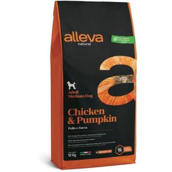 Alleva Natural Adult Medium Chicken & Pumpkin 12 kg kép