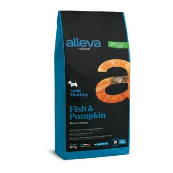 Alleva Natural Adult Mini Fish & Pumpkin 12 Kg kép
