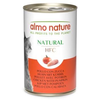 Almo Nature HFC gazdaságos csomag 12 x 140 g - Csirke & sütőtök kép