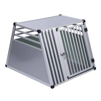 AluRide autós kutyaszállító box, L méret: Szé 80 x Mé 92 x Ma 65 cm