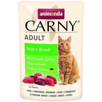 Animonda Carny Adult beef & ostrich 85 g kép