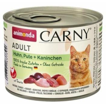 Animonda Carny Adult chicken, turkey & rabbit 200 g kép
