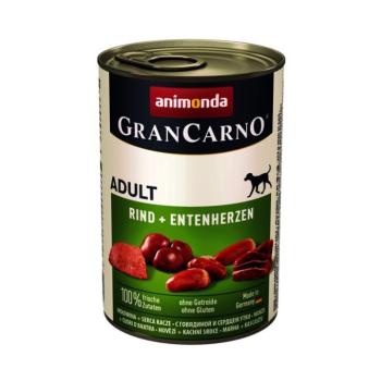 Animonda GranCarno Adult konzerv, marha és kacsaszív 6 x 800 g (82747) kép