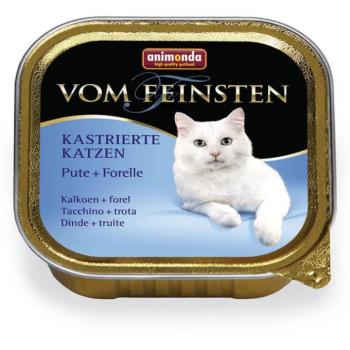 Animonda Vom Feinsten Kastrierte turkey & trout 100 g kép