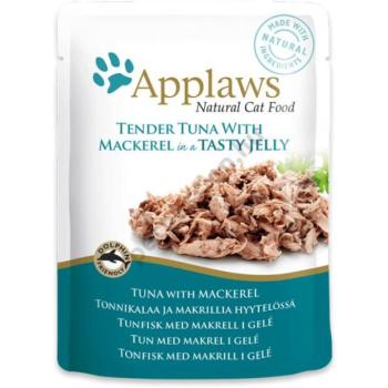 Applaws Tuna & Mackerel in a Tasty Jelly 70 g kép