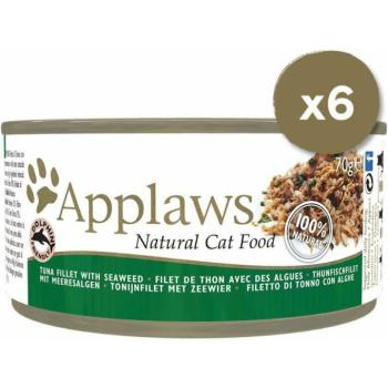 Applaws Tuna & seaweed tin 6x70 g kép