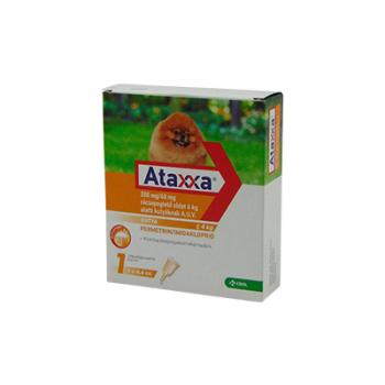 Ataxxa rácsepegtető oldat kistestű kutyáknak 1 x 0,4 ml kép