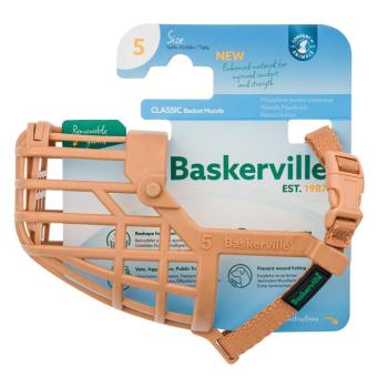 Baskerville Klassik szájkosár kutyáknak, bézs, 5-ös méret kép