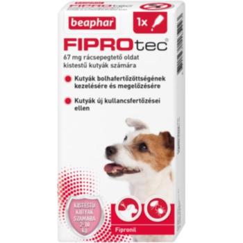 Beaphar FIPROtec Spot On S 2-10 kg 0,67 ml kép
