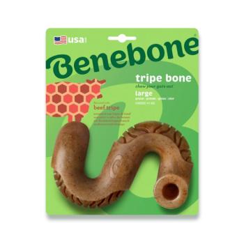 Benebone Benebone Tripe Bone rágójáték kutyáknak Large: kb. H 15,5 x Sz 9,5 cm kép