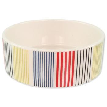 Bowl Dog Fantasy kerámia színes csíkok 16x6cm 770ml kép