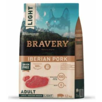 Bravery Adult Large/Medium Light Iberian Pork 12 kg kép