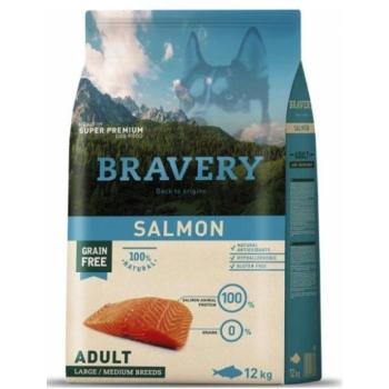 Bravery Dog Adult Large & Medium Grain Free Salmon 12 kg kép