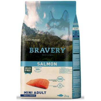 Bravery Mini Adult Salmon 2 kg kép