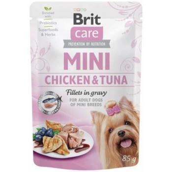 Brit Care Mini Chicken & Tuna fillets in gravy 85 g kép