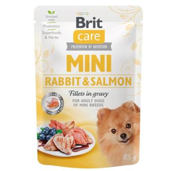 Brit Care Mini Fillets in Gravy - Rabbit & Salmon 85 g kép