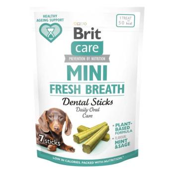 Brit Care Mini Fresh Breath jutalomfalat kutyáknak 120 g (7 db rúd) kép