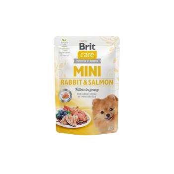 Brit Care MINI Pouch Rabbit&Salmon 24x85g kép