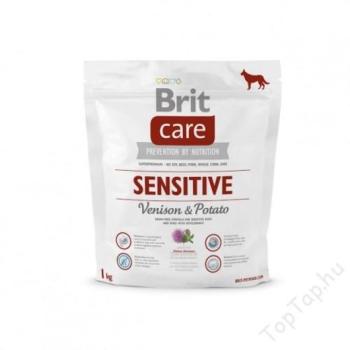 Brit Care Sensitive venison & potato 1 kg kép