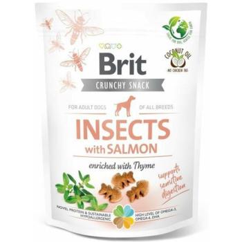 Brit Crunchy Cracker rovarok lazaccal 200 g kép