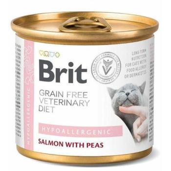 Brit Grain Free Veterinary Diet Hypoallergenic salmon & pea 200 g kép