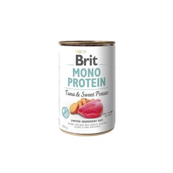 Brit Mono Protein Tuna & Sweet Potato 24 x 400 g kép