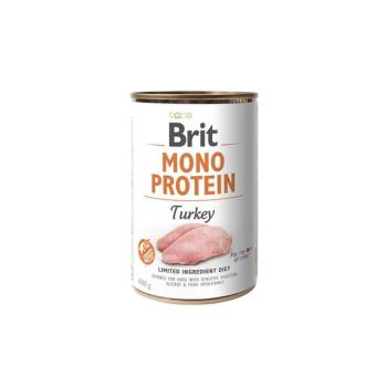 Brit Mono Protein Turkey 24 x 400 g kép